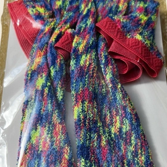 NWT Thick-Fiber Colorful Multicolor NEON Mesh Fishnet Tights/Pantyhose/Stockings - Picture 16 of 16